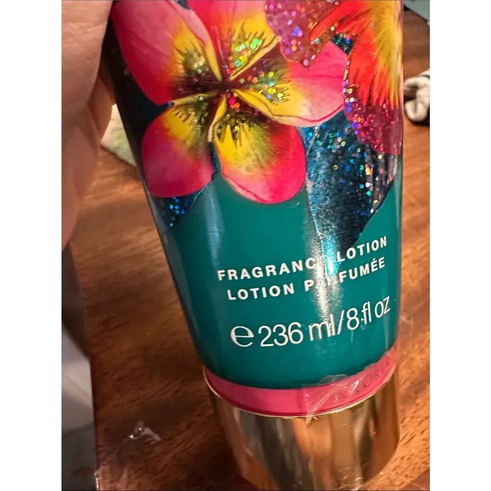 Victoria's Secret Electric Beach Fragrance Lotion - Bright Hot Pink Discontinued